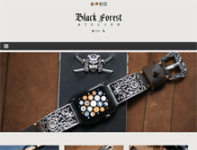 Tablet Screenshot of blackforest-atelier.com